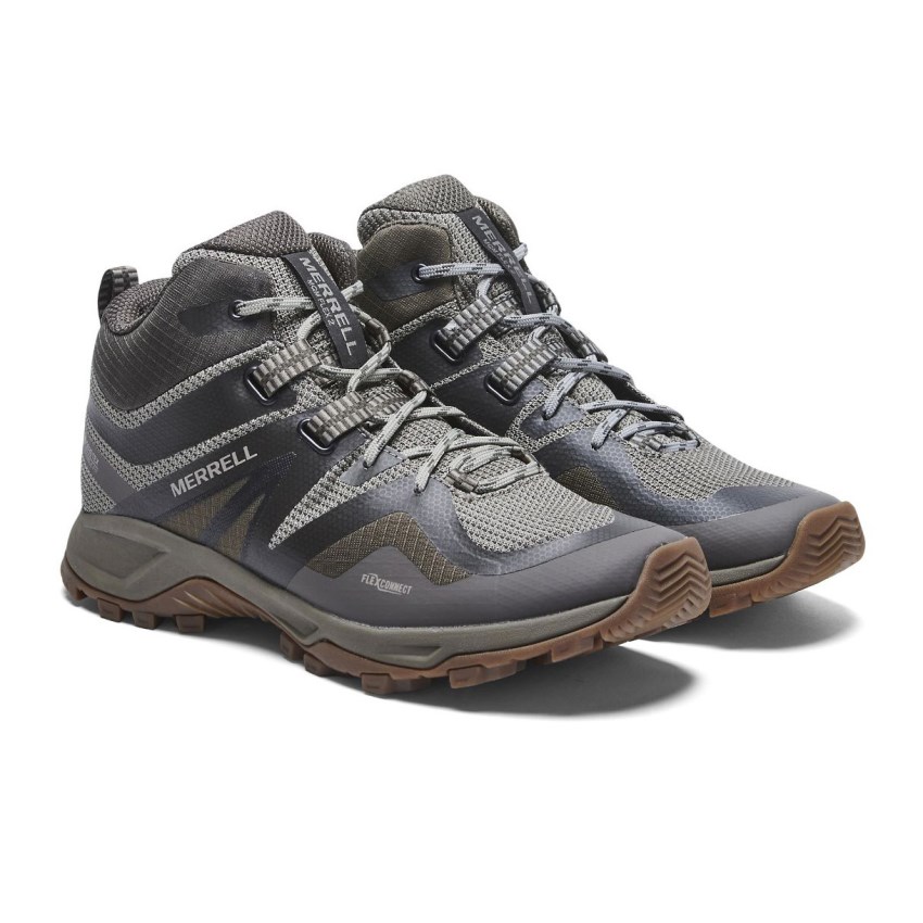 Chaussures Randonnée Merrell MQM Flex 2 Mid GORE-TEX Chocolat Homme | O.G.BBXH